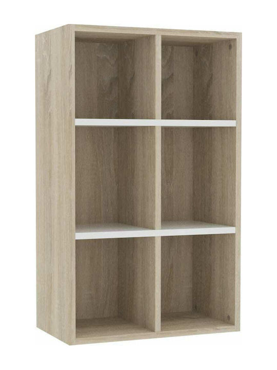 Bibliothek White/sonoma Oak 66x30x97.8cm