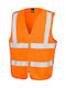 Result Arbeitsweste mit reflektierenden Bändern Orange