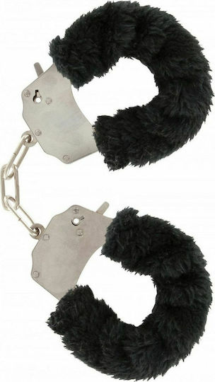 ToyJoy Furry Fun Cuffs Handcuffs in Black Color