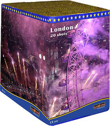 Alpha Star Feuerwerk 20 Schuss London Lila