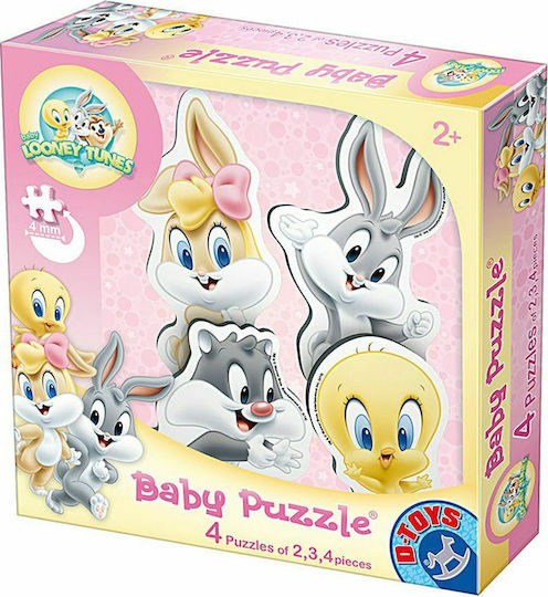 Детски Пъзел Looney Tunes Baby 4бр D-Toys
