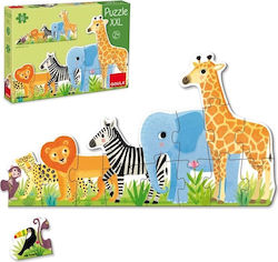 Kinderpuzzle Dschungeltiere XXL für 2+ Jahre alt+ Jahre 16pcs Goula Kinderpuzzle Dschungeltiere XXL für 2+ Jahre alt+ Jahre 16pcs Goula
