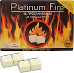 Κύβοι Προσανάμματος Platinum Fire 48τμχ