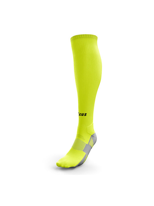Zeus Super Ποδοσφαιρικές Κάλτσες Κίτρινες 1 Ζεύγος