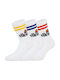 Ellesse Pullo SAAC1208 Αθλητικές Κάλτσες Λευκές 3 Ζεύγη
