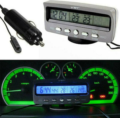 Car Dashboard Clock Digital Instrument 50mm