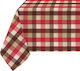 Sunshine 6997 Cotton & Polyester Tablecloth Red 140x180cm 172-3-6997-red