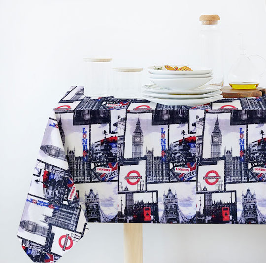 Sunshine Покривка за маса London Многоцветен 140x180бр
