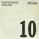 Dunlop Single Plain Single Steel Electric Guitar String 10