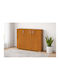 Holz Schuhschrank 24 Walnut 100x36x92cm