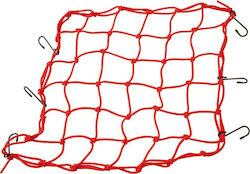 Lampa Spider Car Luggage Net Red 42x42cm