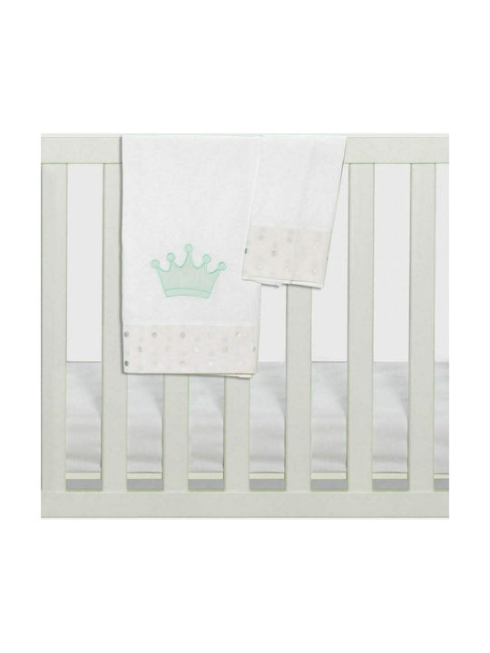 abo Queens Crown Baby Sheets Set Cradle Cotton ...