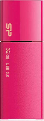 Silicon Power Blaze B05 32GB USB 3.0 Stick Ροζ