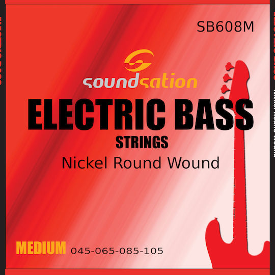 Soundsation Set Nickel Wound Strings 45 - 105 for Electric Bass