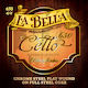 La Bella 650 Cello Set Μονές Χορδές Chrome Τσέλου 4τμχ 4/4