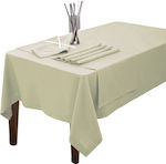 Palatex Τablecloth Vista Crudo Bob Ecru 90x90cm