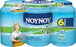 ΝΟΥΝΟΥ Evaporated Milk Light 6x400gr