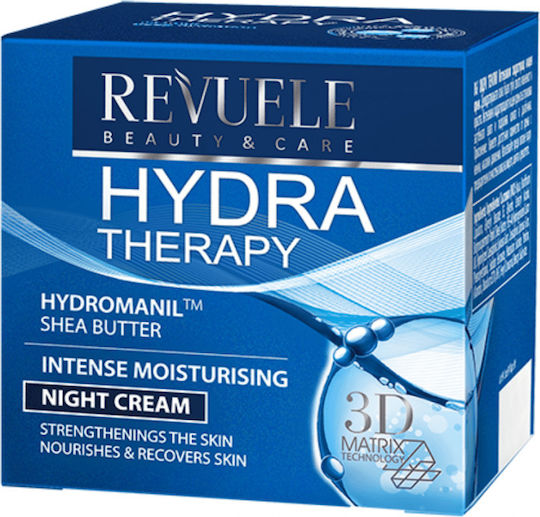 Revuele Hydra Therapy Light Κρέμα Προσώπου Νυκτός για Ενυδάτωση & Ανάπλαση 50ml