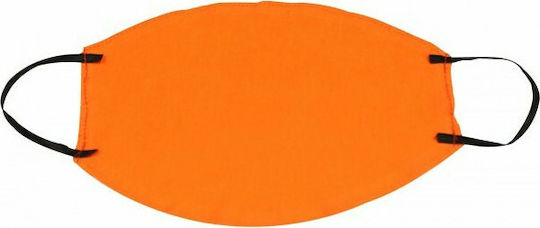 Gim 300-00014 Cotton Mask with Two Layers Protective Mask Fabric Orange 300-00014 1pcs