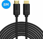 Baseus HDMI 2.0 Cable HDMI male - HDMI male 8m Black