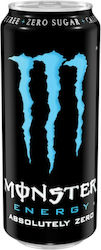 Monster Absolutely Zero Κουτί Energy Drink με Ανθρακικό Χωρίς Ζάχαρη 500ml