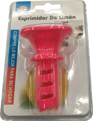 Hand Press Lemon of Plastic In Pink Colour