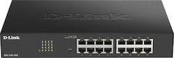 D-Link DGS-1100-16V2 Verwaltet L2 Switch mit 16 Ports Gigabit (1Gbps) Ethernet