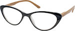 Eyelead E204 Women's Reading Glasses +3.00 in Black color E204 Ε 204