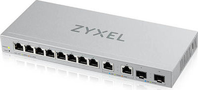 Zyxel XGS1210-12 Managed L2 Switch με 8 Θύρες Gigabit (1Gbps) Ethernet και 2 SFP Θύρες
