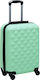vidaXL Cabin Suitcase H55cm Green 92420