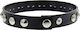 Rimba 1-Row Conical Studded Choker Sexy Choker Μαύρο
