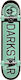 Darkstar Timeworks Yth FP 6.5" Complete Shortboard Πράσινο