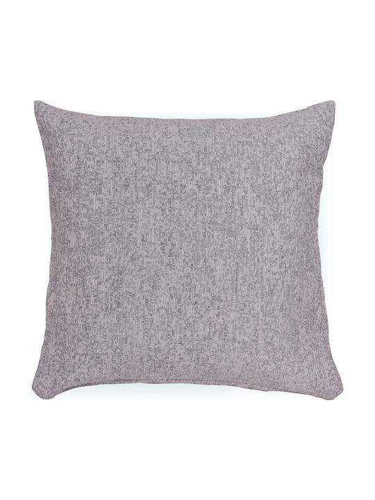 Mc Decor Decorative Pillow Case Solid Gray 45x45cm