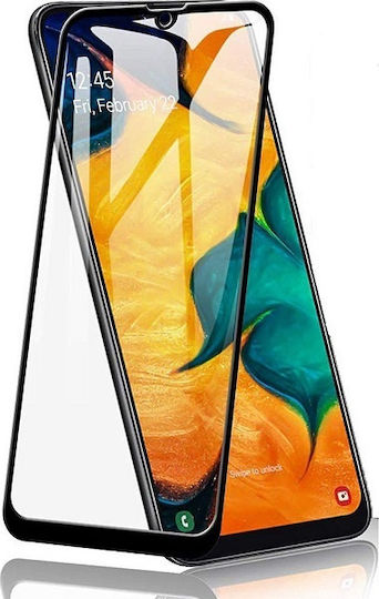 Full Face Tempered Glass Black (Galaxy M21)