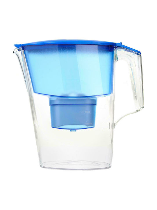 Aquaphor Time Κανάτα Σερβιρίσματος Πλαστική Blue με Φίλτρο 2500ml