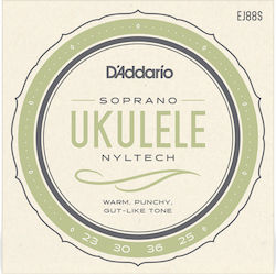 Daddario Set of Nyltech Strings for Ukulele Nyltech Ukulele Soprano .023, .030, .36, .025"