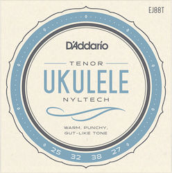 Daddario Set of Nyltech Strings for Ukulele Nyltech Ukulele Tenor .025, .032, .038, .027"