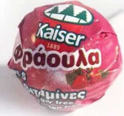 Kaiser 1889 Lollipop with Φράουλα Flavour Sugar Free 10gr