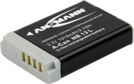 Ansmann Kamera Batterie A-Can NB 13L 1400-0069 Lithium-Ionen (Li-Ion) Kompatibel mit Canon