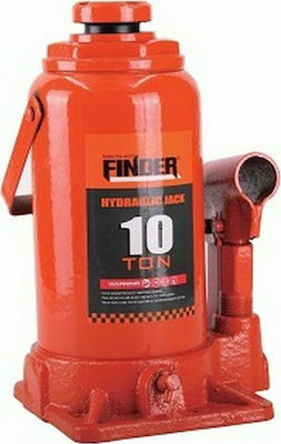 Finder Hydraulic Car Jack with Lifting Height up to 35.5cm and Lifting Weight up to 3 Tons