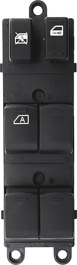 NTY Car Window Switch for Nissan Qashqai 19pin Black