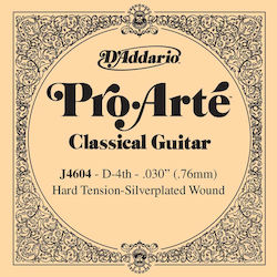 Daddario Pro-Arté Classical Μονή Χορδή Nylon 30" Single D