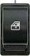 NTY Car Window Switch for Citroen Nemo Fiat Fiorino Peugeot Bipper 2008 4pin Black