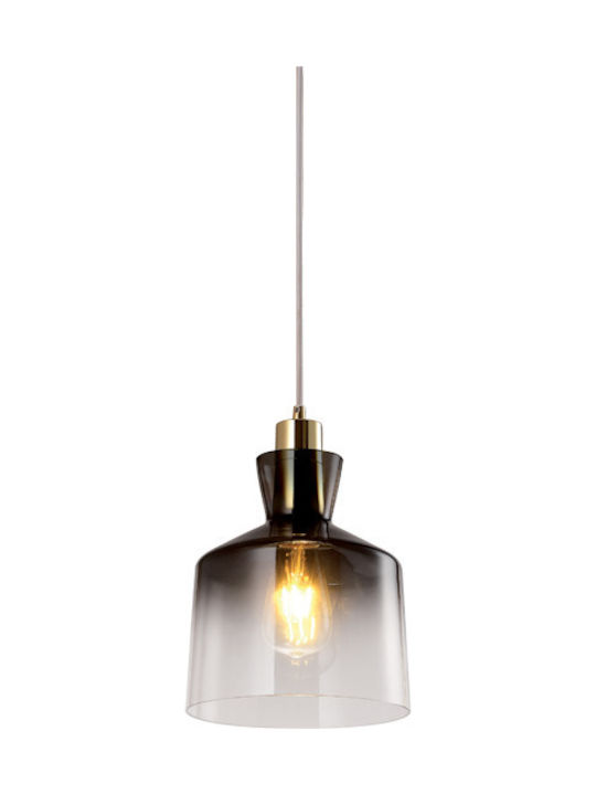 Elmark Alma Pendant Light Single-Light for Socket E27 Gray