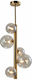 Elmark Olena Pendant Chandelier for 5 Bulbs G9 Gold