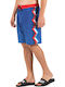 Jjf6 Ornamental Men's Swimwear Bermuda Blue with Patterns