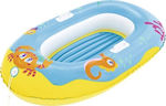 Bestway Happy Pool Raft Παιδική Φουσκωτή Βάρκα Μπλε 137x89εκ.