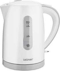 Zelmer ZCK7616S 1.7lt με Ισχύ 2200W Λευκός