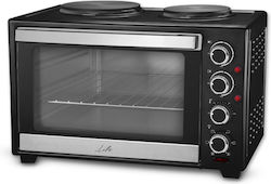 Life Kouzinaki 382 Ηλεκτρικό Φουρνάκι 38lt με 2 Εστίες και Αέρα Life Kouzinaki 382 Ηλεκτρικό Φουρνάκι 38lt με 2 Εστίες και Αέρα