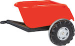 Kids Trailer Super Tractor Red